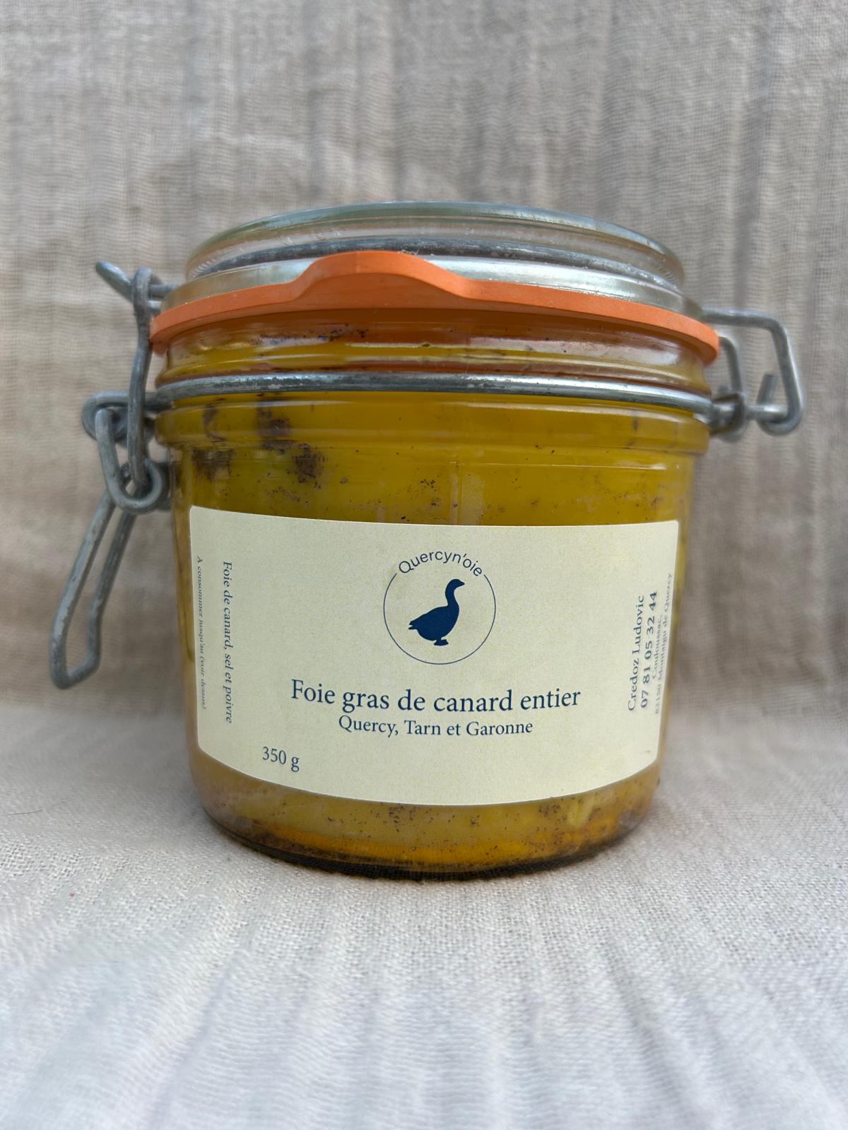 foie gras de canard 350 grammes