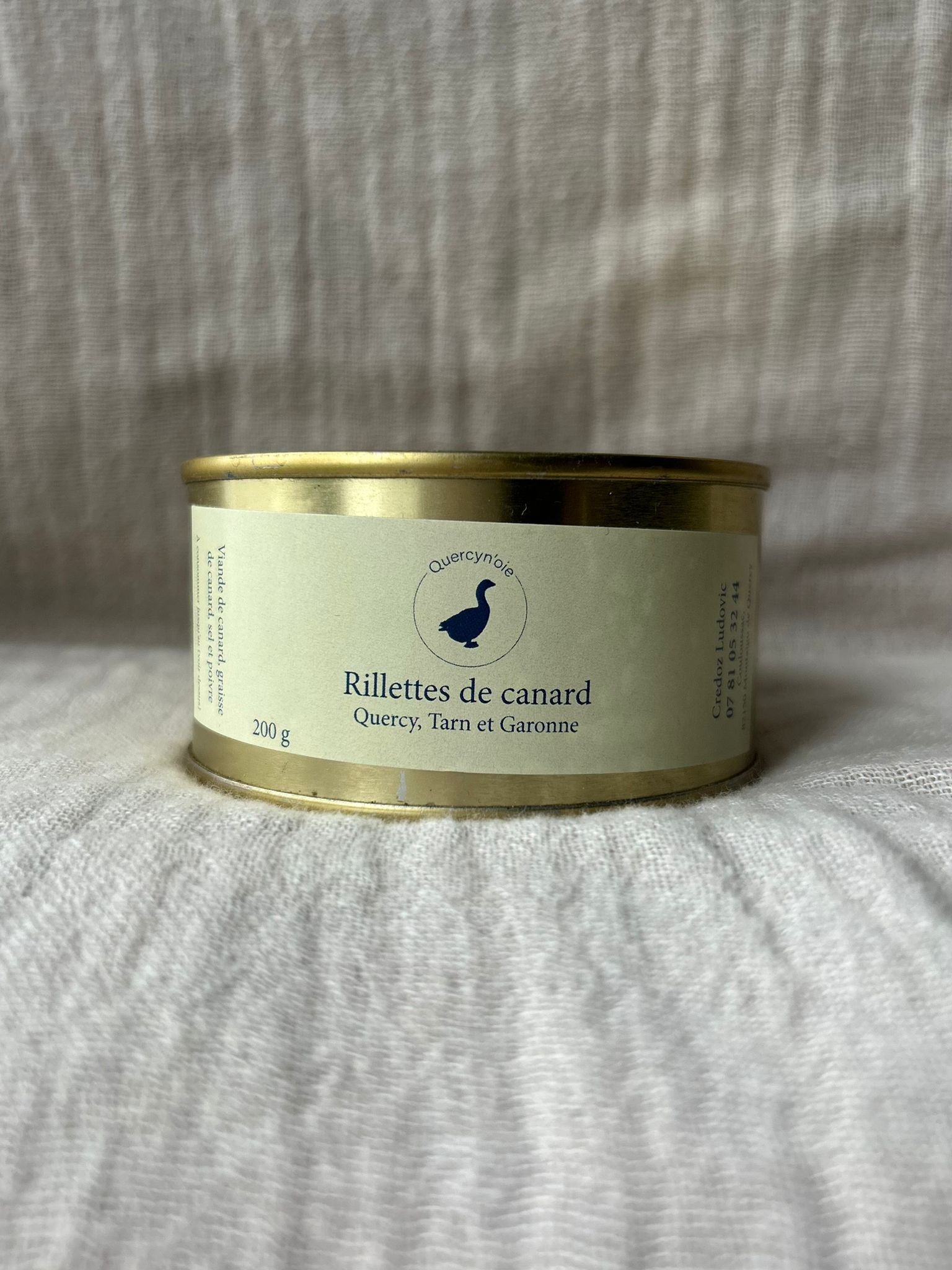 rillette 200 grammes